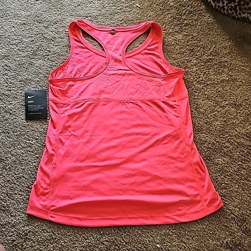 Nike Dri Fit Pink Tank Top